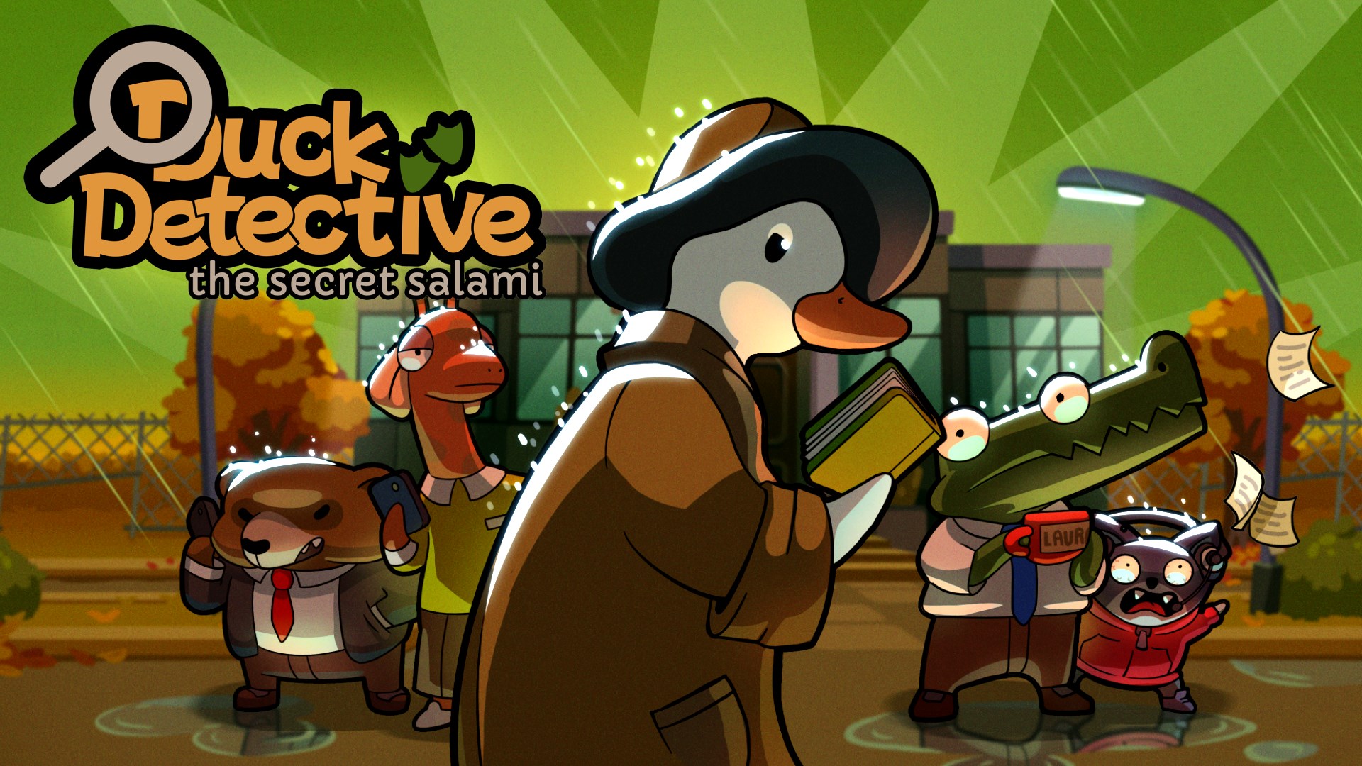 Duck Detective: The Secret Salami Key Art